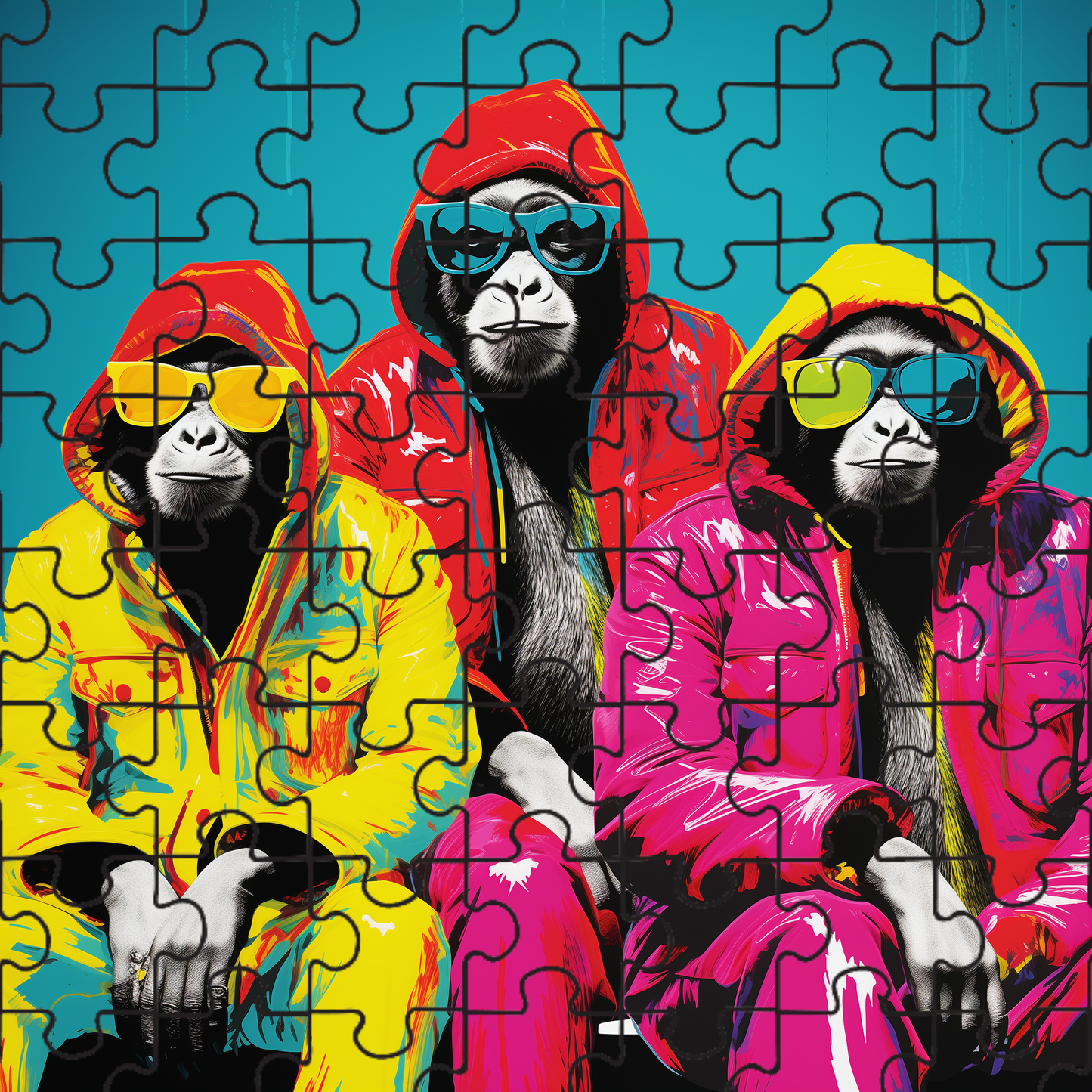 3 Monkeys Puzzle