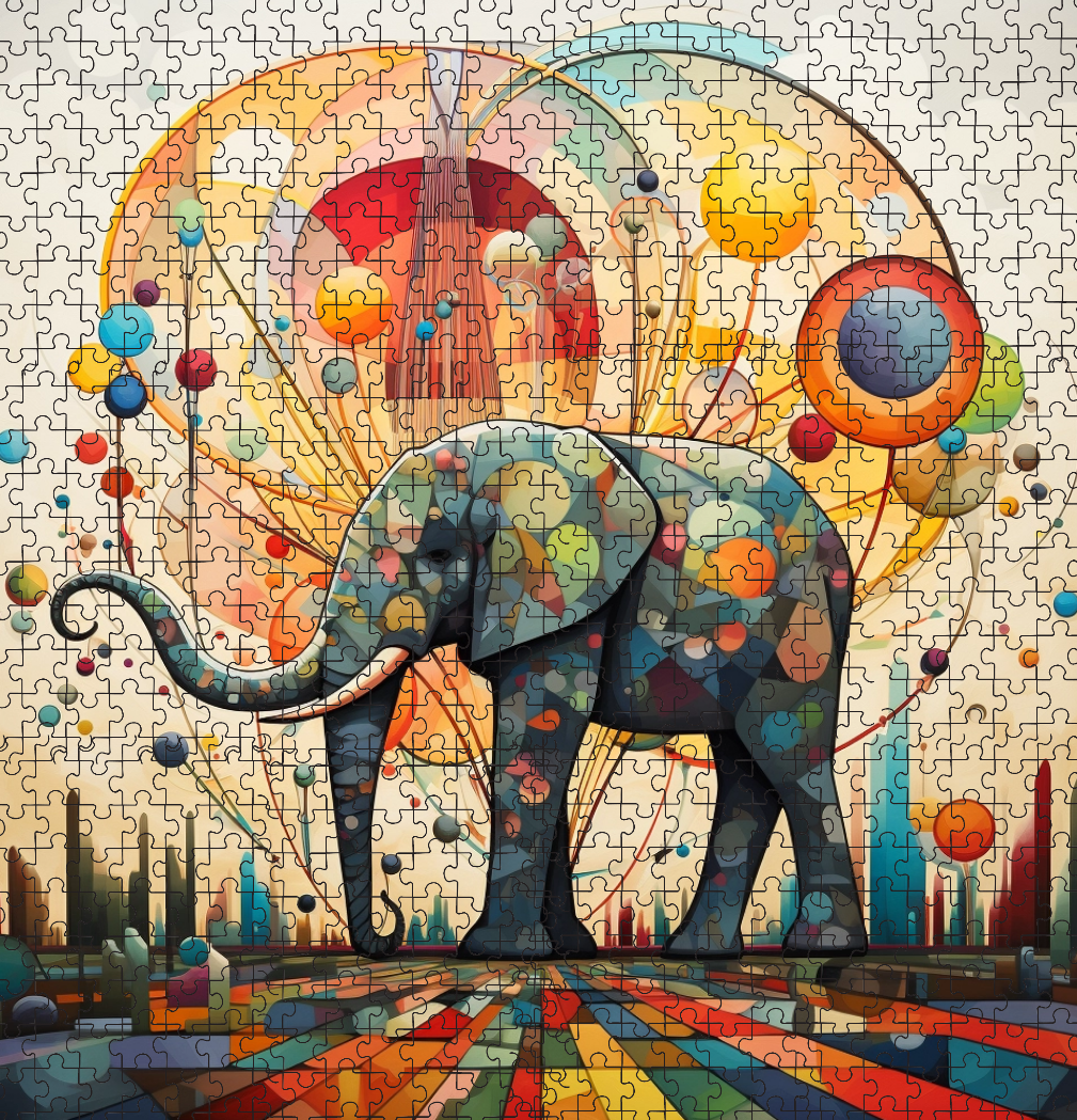 400 PCS Elephant Puzzle