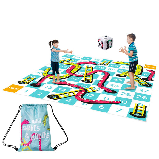 Giant Snakes and Ladders Game